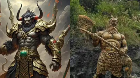 山谷中的九黎部落
